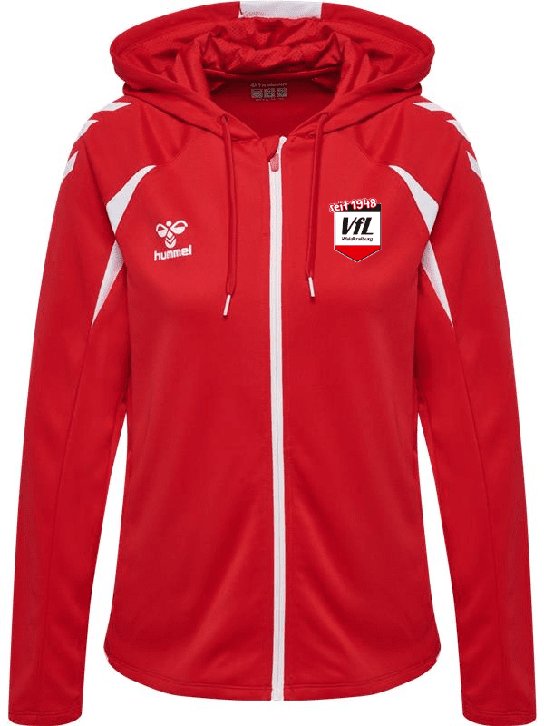 Bild von Core Polyester Reißverschluss Jacke - Damen inkl. Rückendruck